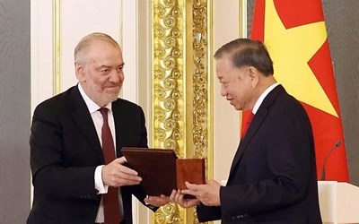 Tổng Bí thư, Chủ tịch nước Tô Lâm nhận Giải thưởng Hòa bình Quốc tế Lev Tolstoy năm 2026